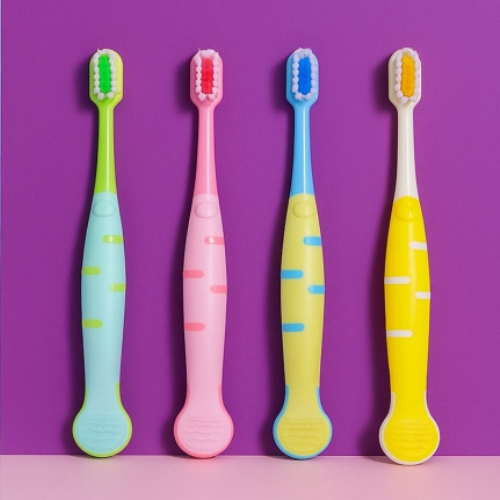 Kids Soft Bristle Toothbrush Set & Cartoon Kids Toothbrush for Babies and Toddlers